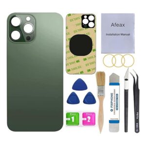 Perzework Reemplazo de vidrio trasero para iPhone 13 Pro_1