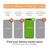 Vaburs Funda compatible con iPhone 14 Plus con tarjetero_2