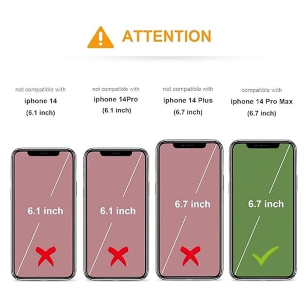 KIHUWEY Compatible con iPhone 14 Pro Max Funda tipo_2