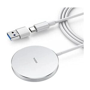 TOZO Cargador inalámbrico W6 compatible con iPhone 1414_1