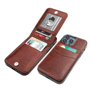 KIHUWEY Funda compatible con iPhone 14 Pro con soporte_1