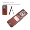 KIHUWEY Funda compatible con iPhone 14 Pro con soporte_4