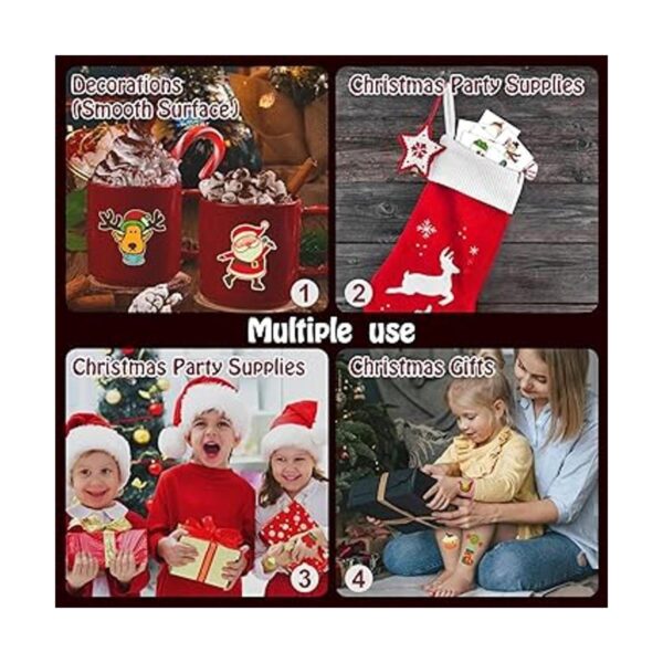 Partywind 204 tatuajes de Navidad envueltos_5