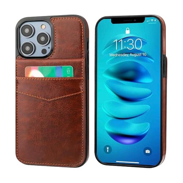 KIHUWEY Funda compatible con iPhone 14 Pro con soporte_3