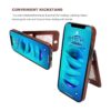 KIHUWEY Funda compatible con iPhone 14 Pro con soporte_5