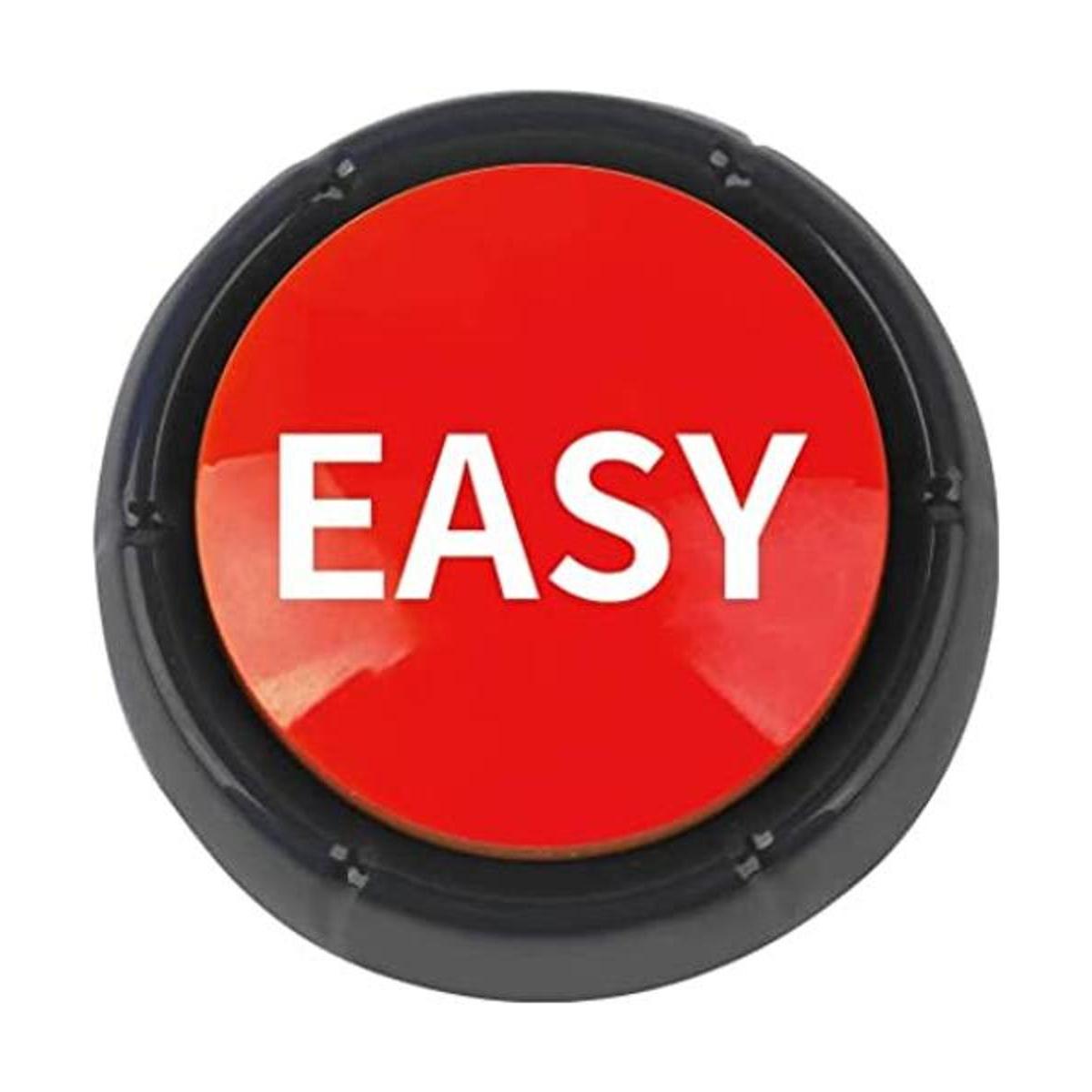 MyMealivos Easy Buzzer Button Toy Regalos de mordaza