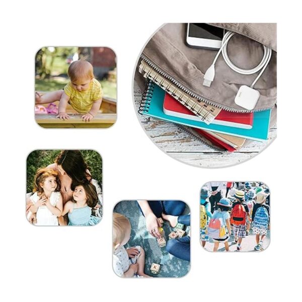 SimpleThings Cargador de reloj para niños SyncUP blanco_5