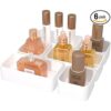 6 organizadores apilables de cajones de maquillaje