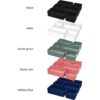6 organizadores apilables de cajones de maquillaje