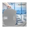 Sleepavo Cojín de asiento de espuma viscoelástica gris_5