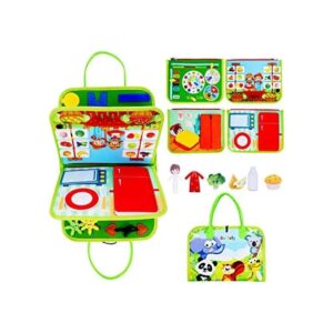 Guolely Busy Board Montessori juguetes de viaje para_1