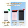 Loheckle Funda para Pixel 6A para mujer fundas cuadradas_2