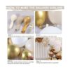 Kit de arco de guirnalda de globos de oro y arena blanca_5