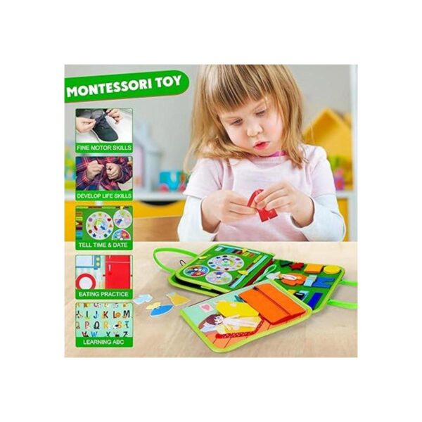 Guolely Busy Board Montessori juguetes de viaje para_3