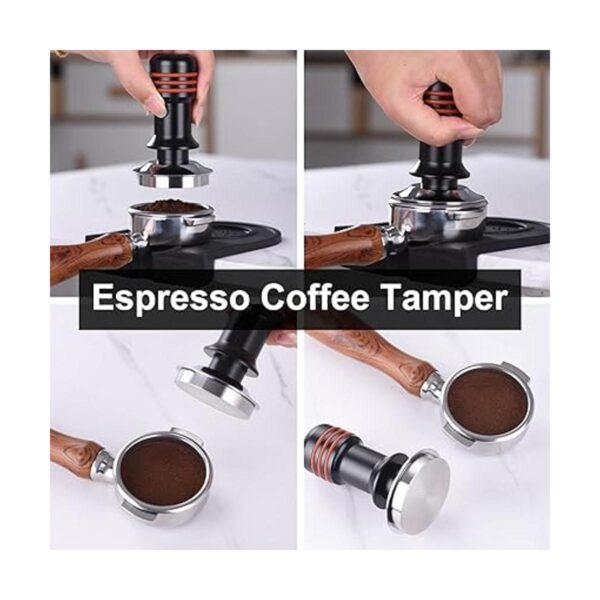 Espresso Tamper de 2.283 in manipulación de café con_2
