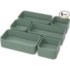 Organizador de maquillaje apilable de 6 piezas