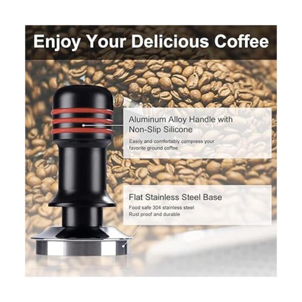 Espresso Tamper de 2.283 in manipulación de café con_5