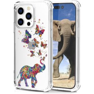 BEIMEITU Funda para iPhone 14 Pro Max diseño de mariposa_1