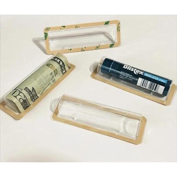 20PCS Thankgiving Gifts Money Card Holder Clear Plastic_2