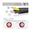 RESHAKE Cable eléctrico de calibre 22 y 3 conductores_4