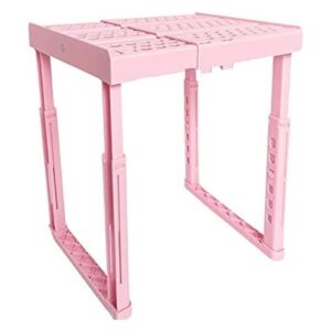 Estante ajustable para casillero de altura y ancho rosa_1