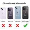 Obbii Black Cow Print Compatible with iPhone 14 Pro Max_2
