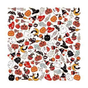 50 dijes de Halloween aleación de Halloween esmalte