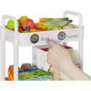 Laiensia Carrito de almacenamiento de 3 niveles