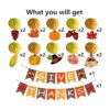 42Pcs Thanksgiving Decorations PreAssembled GIVE THANKS