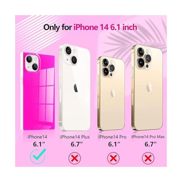 KAROLRAS Funda cuadrada para iPhone 14 esquinas_2