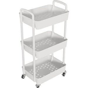 Laiensia Carrito de almacenamiento de 3 niveles