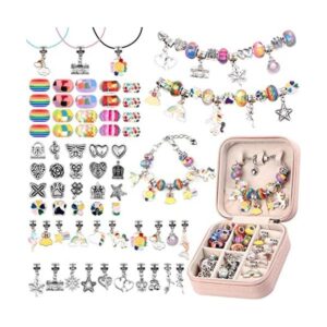 UFU Kit de fabricación de pulseras con dijes para niñas_1