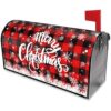 Harooni Funda magnética para buzón de Feliz Navidad