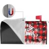 Harooni Funda magnética para buzón de Feliz Navidad