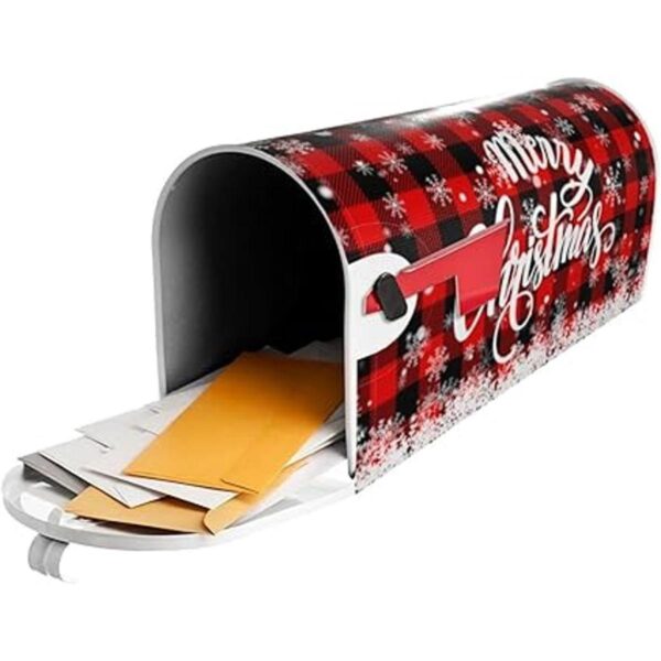 Harooni Funda magnética para buzón de Feliz Navidad