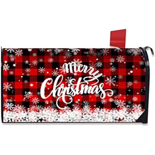 Harooni Funda magnética para buzón de Feliz Navidad