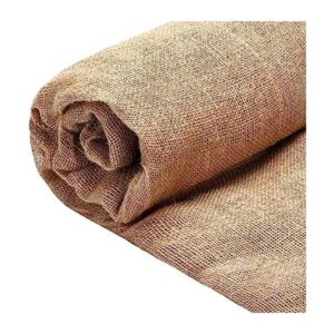 Rollo de arpillera natural de tela rústica multiusos para