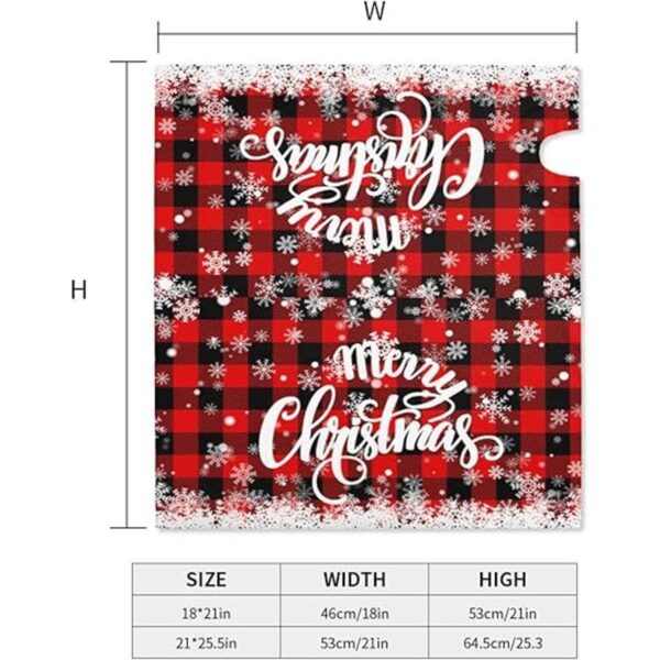 Harooni Funda magnética para buzón de Feliz Navidad