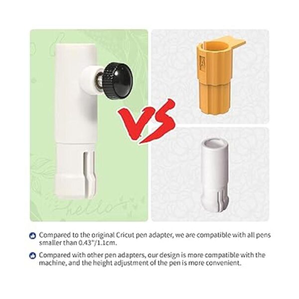 Hadwoer Juego de adaptadores de bolígrafo compatible con_3