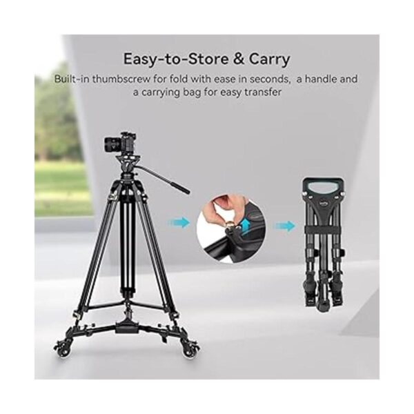 SmallRig Trípode de fotografía universal resistente con