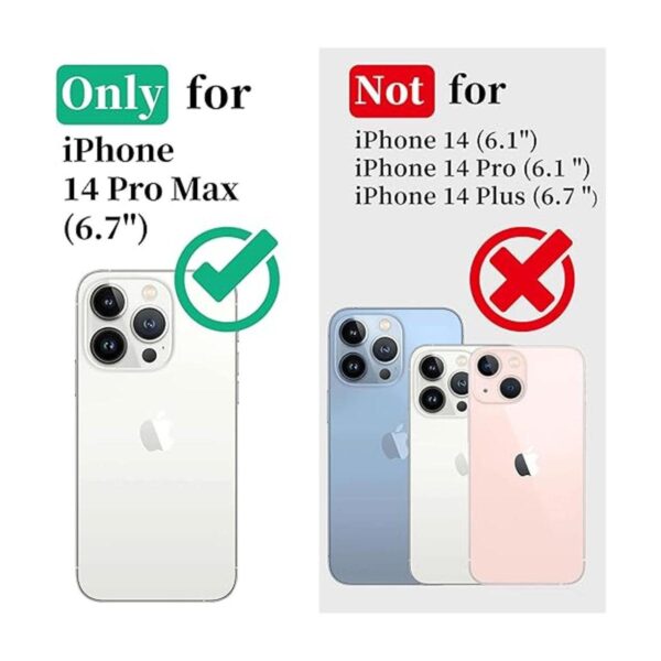 Cozycase Funda impermeable compatible con iPhone 14 Pro_2