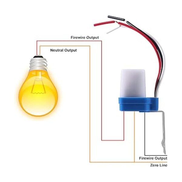 Diitao 4PCS AC DC 12V 10A Automatic Light Switch Auto On