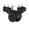 Office Chair Wheels 2 Inch Chair Caster Wheel Set of 5_1
