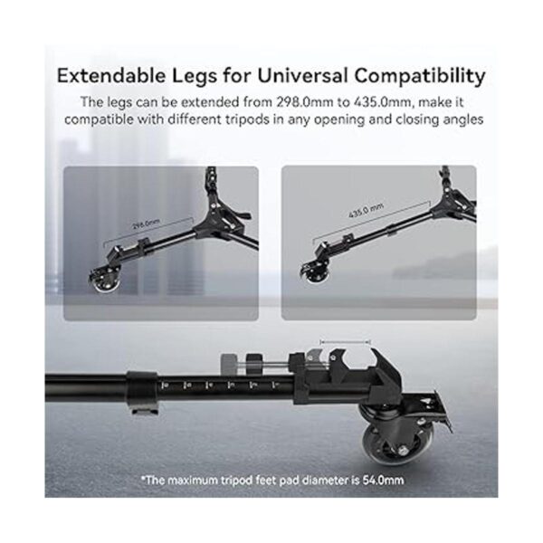 SmallRig Trípode de fotografía universal resistente con