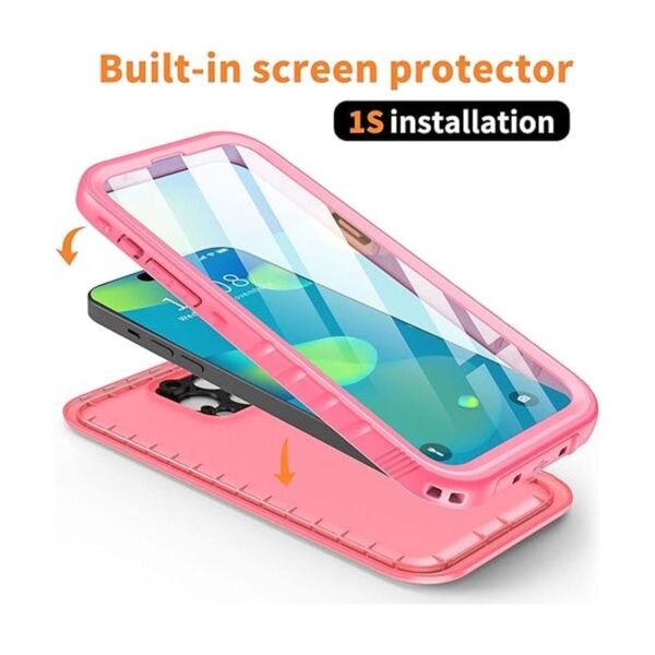 Cozycase Funda impermeable compatible con iPhone 14 Pro_5