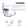 Diitao 4PCS AC DC 12V 10A Automatic Light Switch Auto On