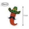Pegatinas mexicanas de chile de 1 pulgada para álbumes de_2