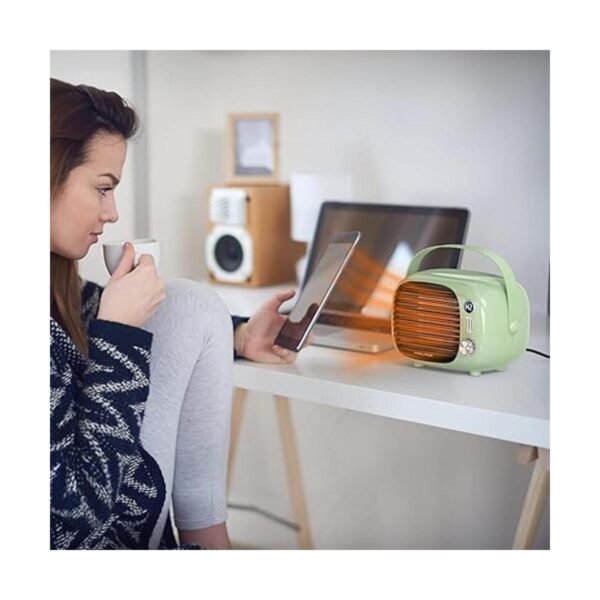 Coolfor Space HeaterFast Heating Desk Heater with