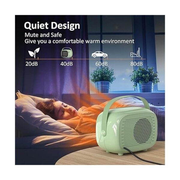 Coolfor Space HeaterFast Heating Desk Heater with
