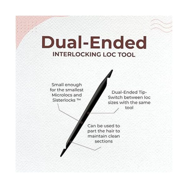 Locsanity Dreadlock Loc Tool Sisterlocks de doble_3